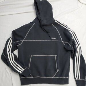 Men's Adidas 3 Stripe Hoodie. Small